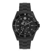 The $kull Diver Horloge Philipp Plein , Black , Heren