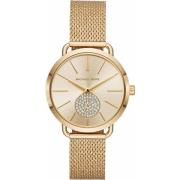 Gouden Portia Quartz Dameshorloge Michael Kors , Yellow , Dames