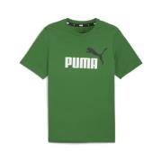 Heren Logo T-Shirt Essential Puma , Green , Heren
