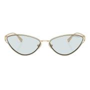 Cat-Eye Goud Zonnebril Tiffany , Yellow , Dames