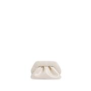 Glanzende Cordonia Cloud Clutch Tas THEMOIRè , White , Dames