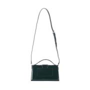 Pre-owned Leather shoulder-bags Jacquemus , Green , Dames