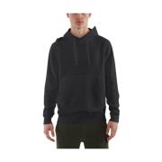 Core Overhead Hoody in Jet Black Ma.strum , Black , Heren