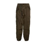 Cargo Broek in Khaki Dries Van Noten , Green , Heren