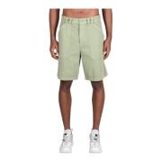 Katoenen Shorts A.p.c. , Green , Heren