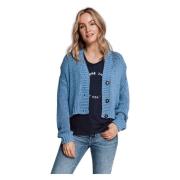 Cardigan Gloria Blau Zhrill , Blue , Dames