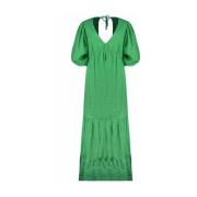 Elegante Midi Jurk voor Vrouwen Harper & Yve , Green , Dames