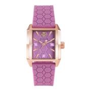 Offshore Square Dameshorloge Philipp Plein , Purple , Dames