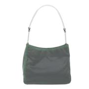 Pre-owned Fabric shoulder-bags Prada Vintage , Green , Dames