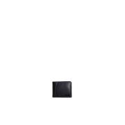 Eco Leren Bifold Portemonnee met Muntvak Calvin Klein , Black , Heren