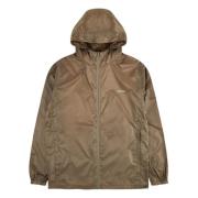 Taupe Packable Windbreaker Gramicci , Brown , Heren