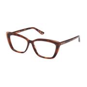 Vierkante Injectie Zonnebril Gu2977 Guess , Brown , Dames