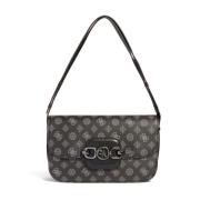 Stijlvolle Schoudertas met Logoprint Guess , Black , Dames