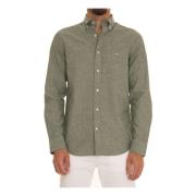 Casual knoopsluiting overhemd Gant , Green , Heren