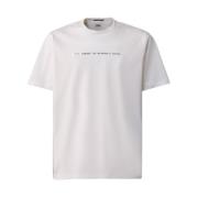 Grafisch T-shirt - Metropolis Serie C.p. Company , White , Heren