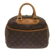 Pre-owned Canvas louis-vuitton-bags Louis Vuitton Vintage , Brown , Da...