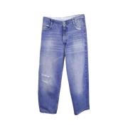 Pre-owned Cotton jeans Maison Margiela Pre-owned , Blue , Dames