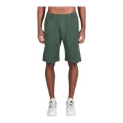 Katoenen Shorts voor Mannen Barena Venezia , Green , Heren