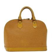 Pre-owned Leather louis-vuitton-bags Louis Vuitton Vintage , Yellow , ...