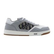 Leren sneakers met iconisch monogram Dior , Gray , Heren