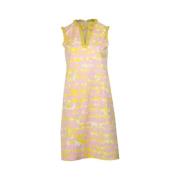 Pre-owned Cotton dresses Giambattista Valli Pre-owned , Pink , Dames