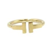 Pre-owned Metal rings Tiffany & Co. Pre-owned , Yellow , Dames