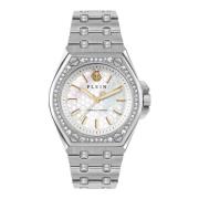 Extreme Kristal Regenboog Horloge Philipp Plein , Gray , Dames