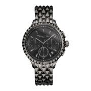 Rebel at Heart Roestvrijstalen Horloge Thomas Sabo , Black , Dames