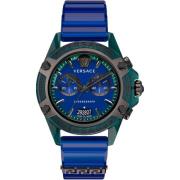 Sport Chrono Active Horloge Versace , Blue , Heren