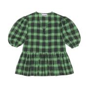 Blouses Shirts Ganni , Green , Dames