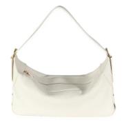 Pre-owned Leather celine-bags Celine Vintage , White , Dames