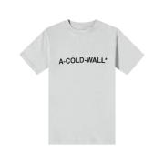 Essential Logo T-Shirt Licht Grijs A-Cold-Wall , Gray , Heren