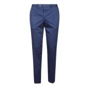 Navy Katoenen Broek met Zakken Rota , Blue , Heren