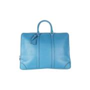 Pre-owned Leather louis-vuitton-bags Louis Vuitton Vintage , Blue , Da...