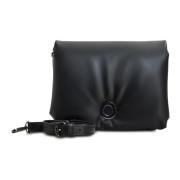 Luxe Gewatteerde Clutch - Zwart Cesare Gaspari , Black , Dames