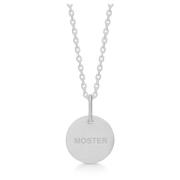 Tante Ketting Zilver Hanger Sieraden Frk. Lisberg , Gray , Dames