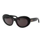 Stijlvolle zonnebril Bb0294S Balenciaga , Black , Dames