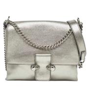 Pre-owned Leather shoulder-bags Alexander McQueen Pre-owned , Gray , D...