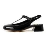 Luxe Slingback Pumps Cesare Gaspari , Black , Dames