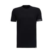 Zwart Icon Ronde Hals T-Shirt Dsquared2 , Black , Heren