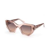Geometrische zonnebril met UV-bescherming Guess , Pink , Dames