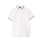 Klassieke Polo Emporio Armani , White , Heren