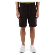 Sportieve katoenen shorts met zijlogo Calvin Klein Jeans , Black , Her...