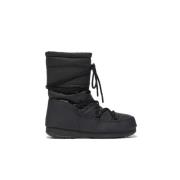 Rubberen Space Style Laarzen Moon Boot , Black , Dames