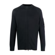 Sweatshirt met rits C.p. Company , Black , Heren