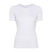 Blauw Gestreept T-shirt Filippa K , Multicolor , Dames