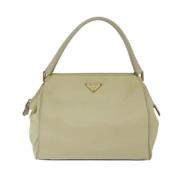 Pre-owned Fabric prada-bags Prada Vintage , Beige , Dames