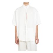 Witte Buttondown Shirt met Zijgleuven Louis Gabriel Nouchi , White , H...