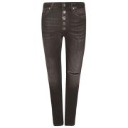 Stijlvolle Broek Dondup , Black , Dames