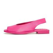 Luxe Platte Sandalen Cesare Gaspari , Pink , Dames